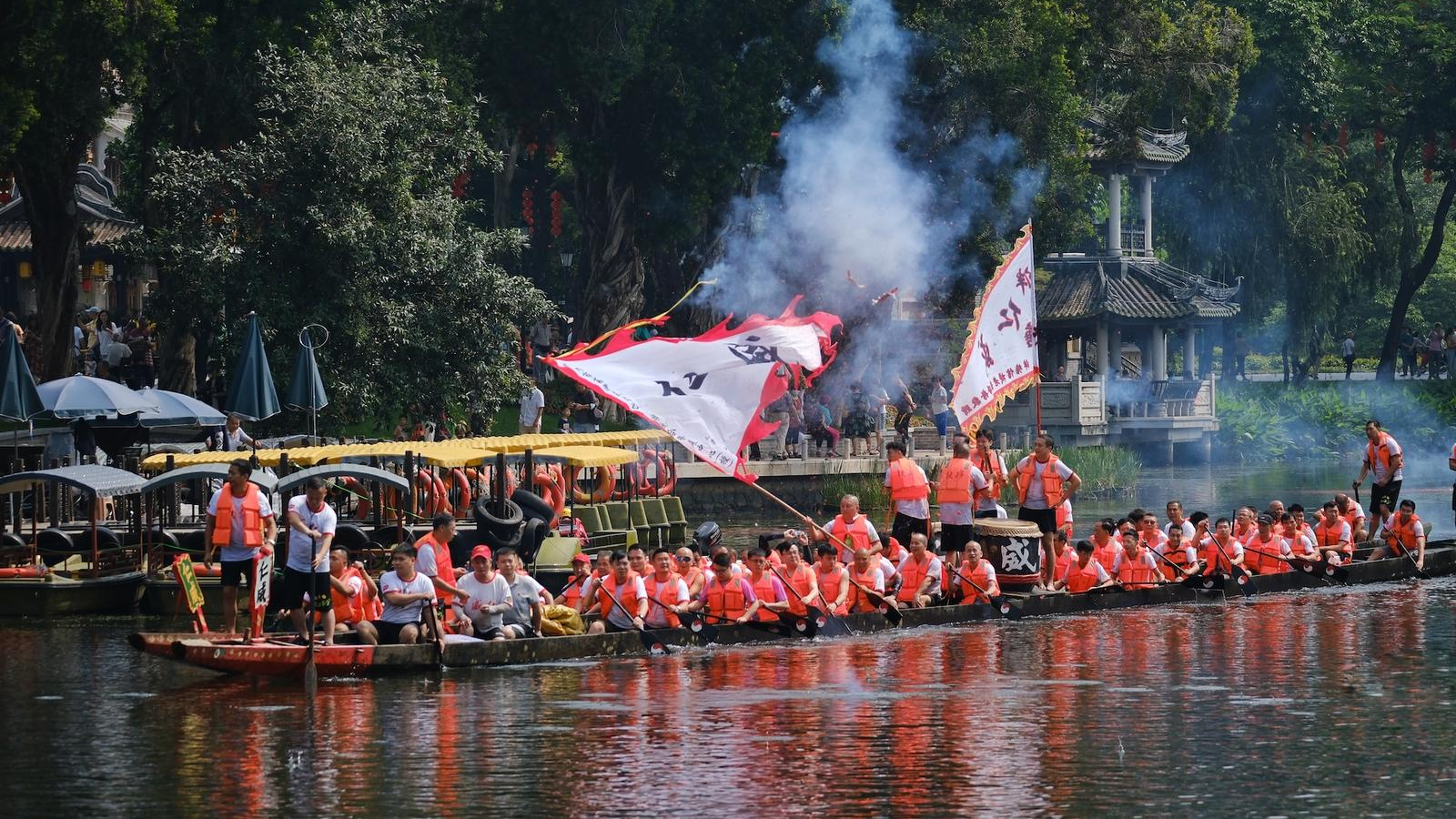 Couple steers uphold dragon boat culture as youth rowers take over